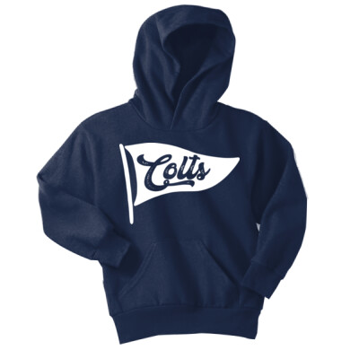 Youth Fleece Hoodie - Colts Pennant Thumbnail