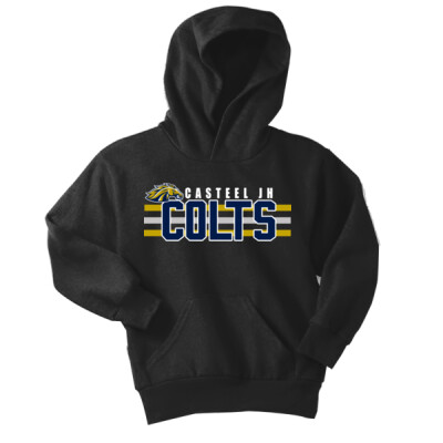 Youth Fleece Hoodie - Casteel JH Colts Thumbnail