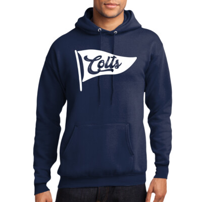 Adult Fleece Hoodie - Colts Pennant Thumbnail