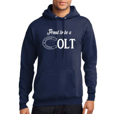 Adult Fleece Hoodie - Proud to be a Colt Thumbnail