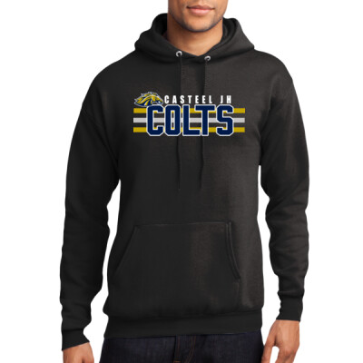 Adult Fleece Hoodie - Casteel JH Colts Thumbnail