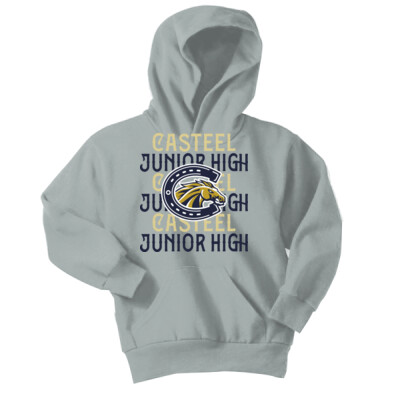 Youth Fleece Hoodie - Casteel Junior High Thumbnail