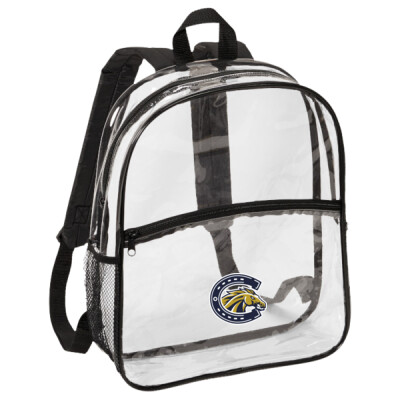 Clear Backpack with Casteel Logo Thumbnail